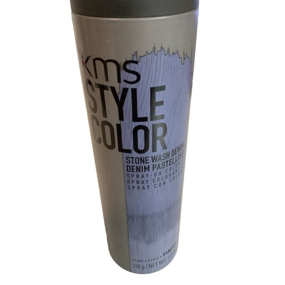 KMS Style Color Spray on Color Stone Wash Denim 3.8 oz - Picture 2 of 4